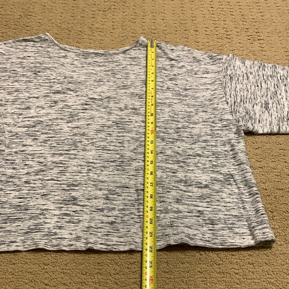 J. JILL PURE JILL Marled Oversized Sweatshirt LP - Picture 5 of 10